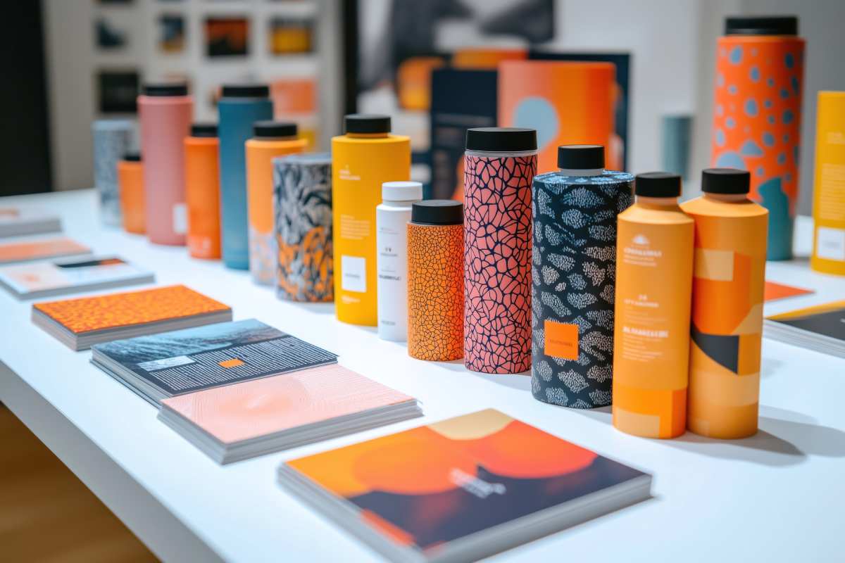 Consumer Packaged Goods Displayed On Table