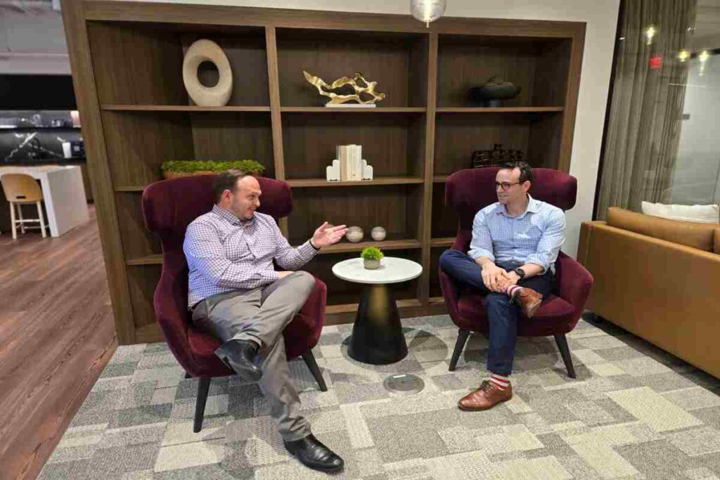 M&A Advisors Discussing Landscaping Business Success Plan