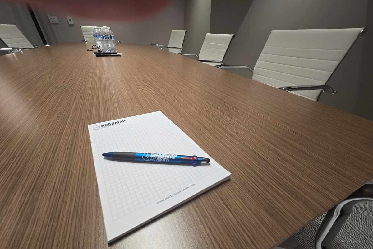 Roadmap Advisors Pen and Copy for Valuation Advisory Strategy