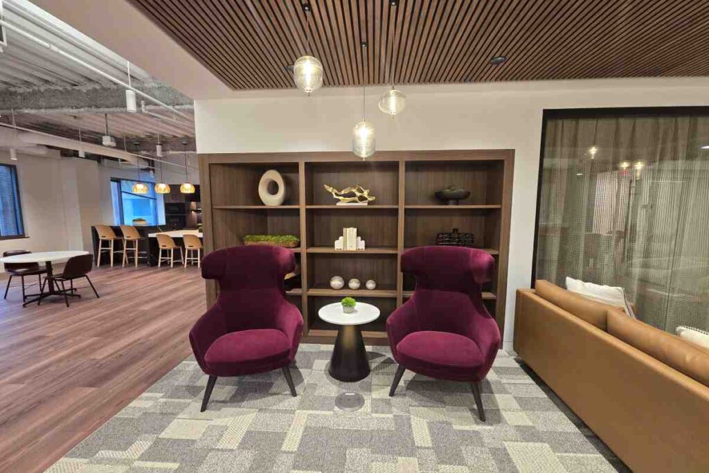 Sitting Area in Roadmap Advisors Office