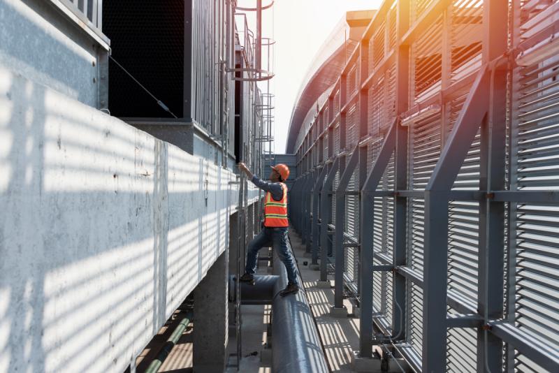 Building Maintenance Worker Who Works Within The Facilities Services Sector