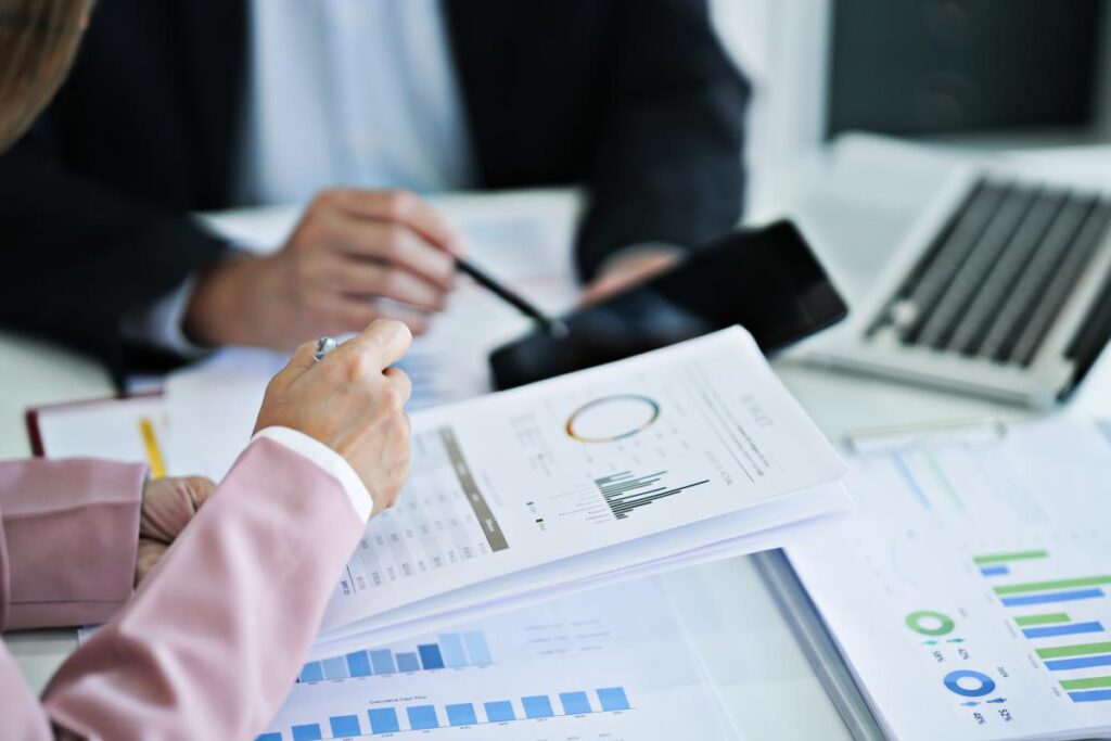 Roadmap Advisors Evaluating Sales Data During Exit Readiness