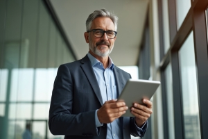 ceo reviewing price adjustment options
